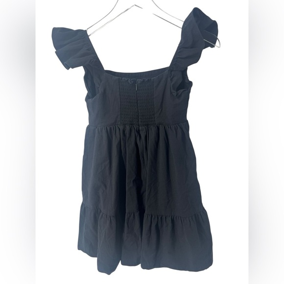 Reformation Black Jeune Mini Dress B3084 - Picture 3 of 5